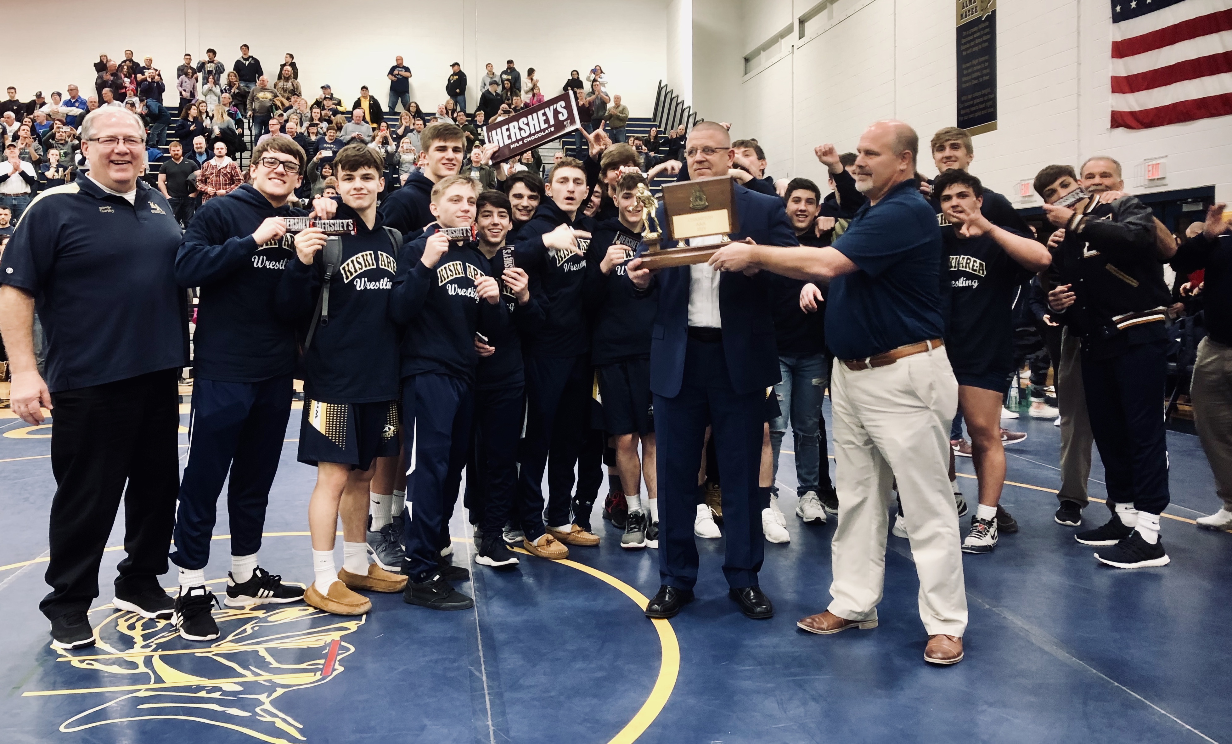 Completed District Dual Team Brackets Plus PIAA State Tournament Match
