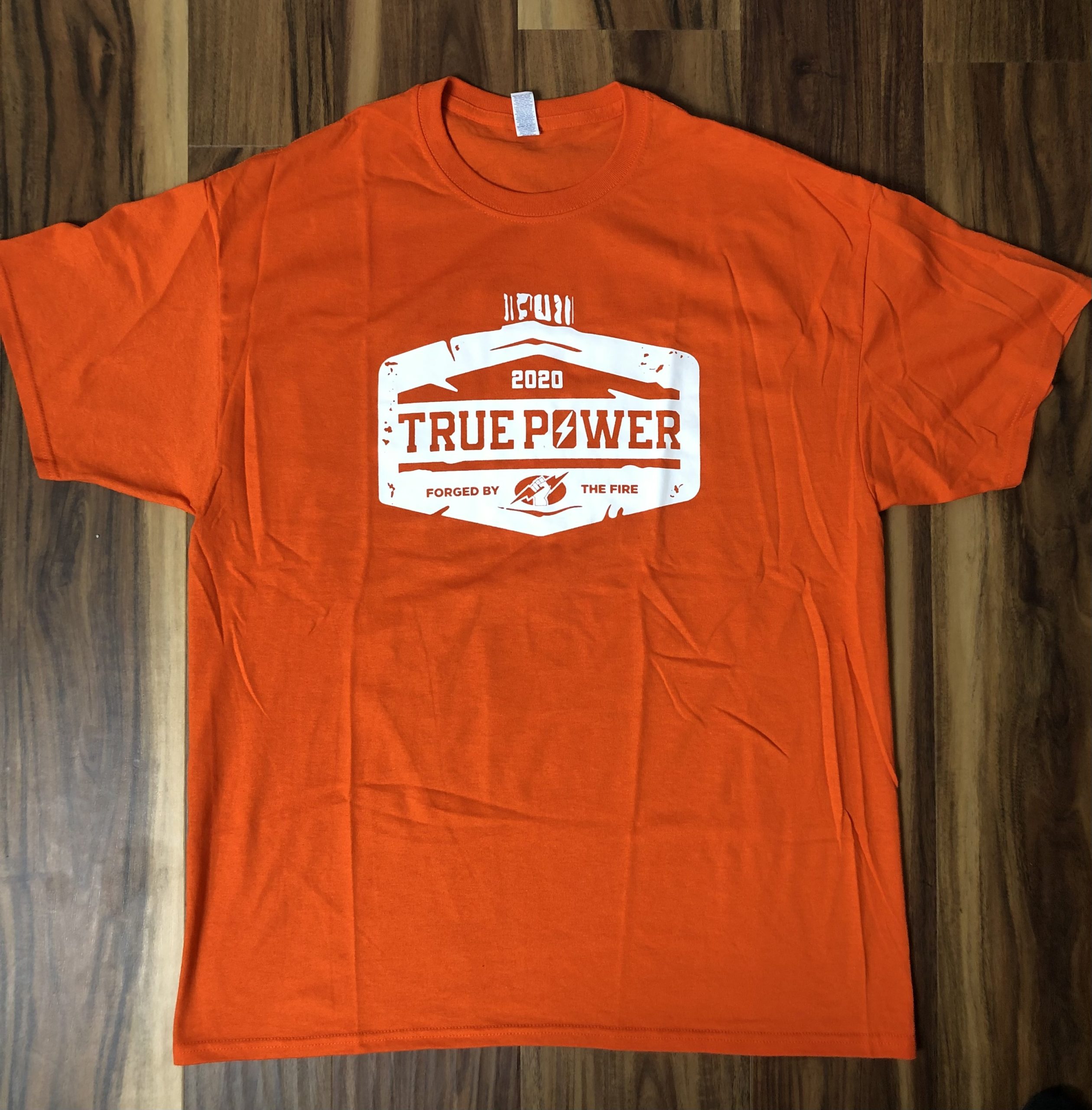 2020 Orange True Power Tee - PA Power Wrestling